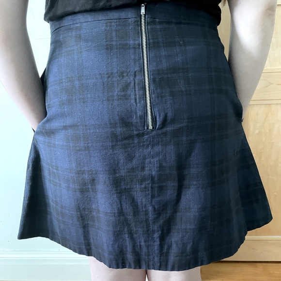 Gap Cotton Plaid Short Skirt, Size L - Picture 12 of 12